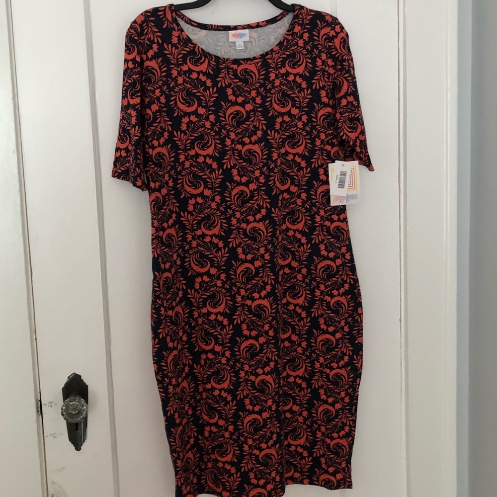 NWT LuLaRoe Julia Dress, Large